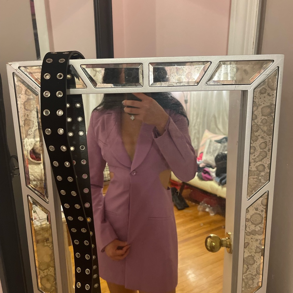 Zara Cut-out Blazer Dress